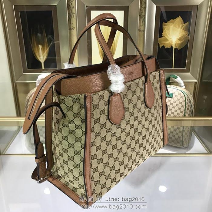 GUCCI 古馳男包 新款 370822 pvc配皮 GUCCI手提包 Gucci單肩包